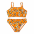 Biquini infantil Laranja Margaridas - Pingo Lelê