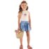 Regata infantil Cereja - Up Baby Moda Madá