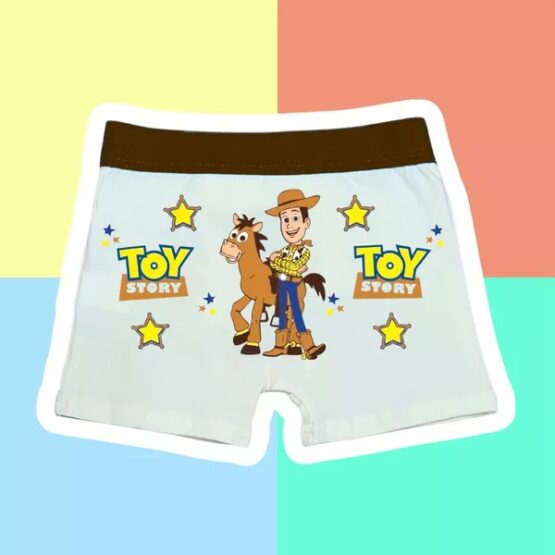 Kit cuecas infantis Toy Story 2 peças