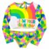 Biquini infantil cropped Arco-Íris - Pingo Lelê