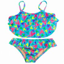 Biquini infantil Coração Babado – Pingo Lelê