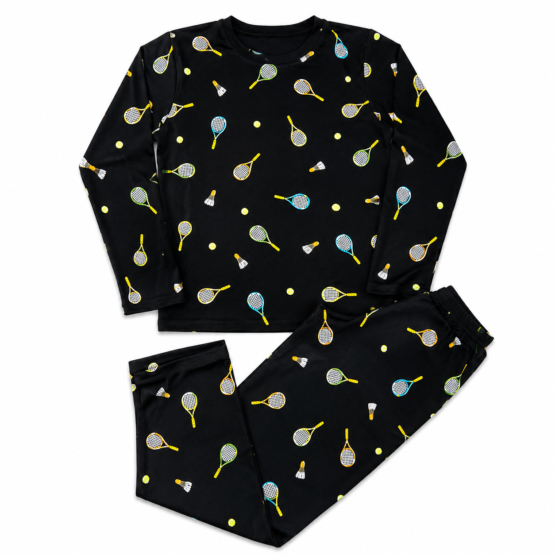 Pijama infantil longo Tênis