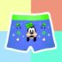 Kit cuecas infantis Mickey 2 peças