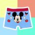 Kit cuecas infantis Mickey 2 peças Moda Madá
