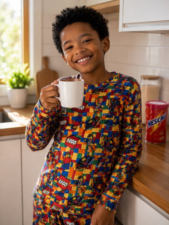 Pijama infantil longo Lego