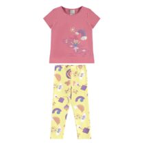 Conjunto infantil blusa e legging Amarelinha – Malwee