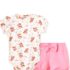 Conjunto infantil body e short Ursinha Bailarina - Pingo Lelê
