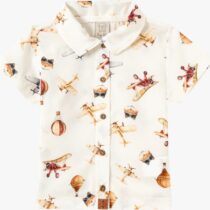 Camisa infantil Aviação – Pingo Lelê