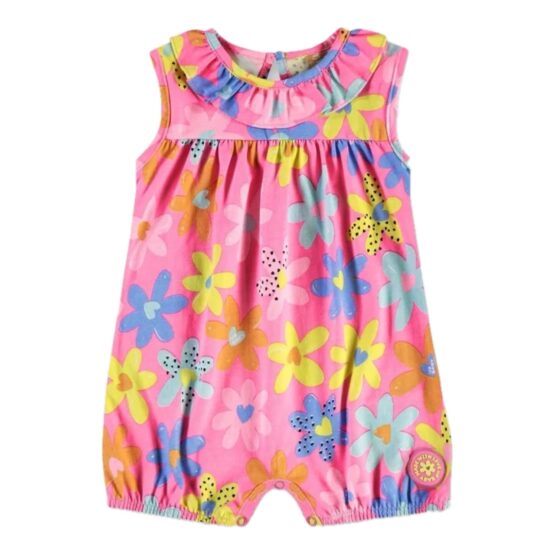 Macaquinho infantil Flores – Up Baby