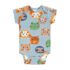 Body infantil manga curta Bichinhos - Up Baby