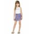 Conjunto infantil blusa e short/saia Hey Girl - Elian Moda Madá