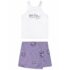 Conjunto infantil blusa e short/saia Hey Girl - Elian Moda Madá