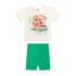 Conjunto infantil blusa e bermuda Capivara - Elian Moda Madá