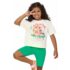 Conjunto infantil blusa e bermuda Capivara - Elian Moda Madá