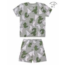 Pijama infantil curto brilha no escuro Fantasminha – Elian