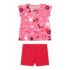 Conjunto infantil blusa e bermuda Bichinhos - Elian Moda Madá