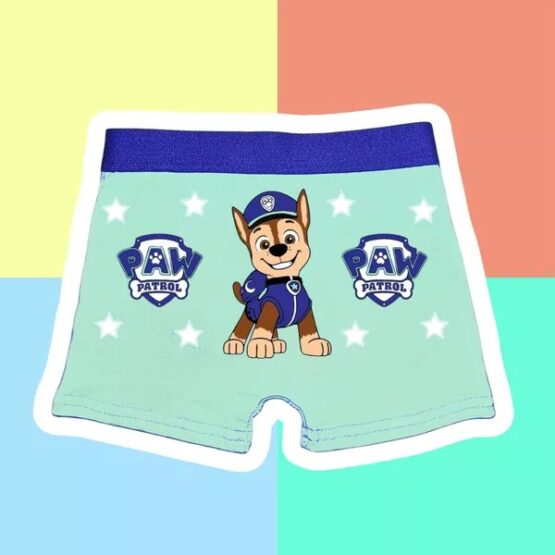 Kit cuecas infantis Patrulha Canina 2 peças