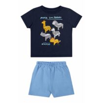 Conjunto camiseta e bermuda infantil Safari – Elian