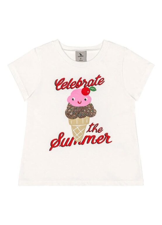 Blusa infantil Sorvete – Quimby