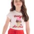 Blusa infantil Sorvete - Quimby Moda Madá