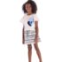 Blusa infantil Coração - Quimby Moda Madá
