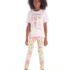 Blusa infantil Sweet Flowers - Quimby Moda Madá