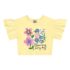 Blusa infantil Flor Paetê - Quimby