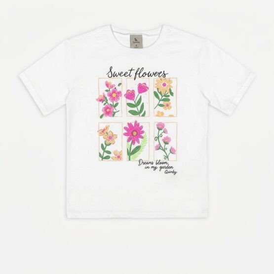 Blusa infantil Sweet Flowers – Quimby